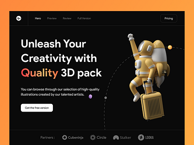 3D Illustration Pack Website branding figma illustration ui web web dashboard website