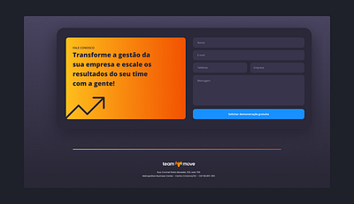 Form Design - Landing Page concept form landing page ui web