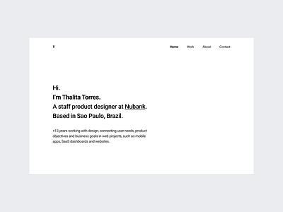 My portfolio is alive! home page personal website portfolio portifolio ui ux website