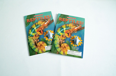 Reptiles! Book Design book branding kids layout lizards reptiles