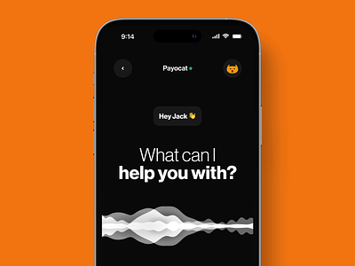 Virtual assistant design for a FinTech platform | Lazarev. adaptation ai animation app application assistant concept design fintech help center interactive mobile motion graphics payment payoneer platform speaker ui ux virtual