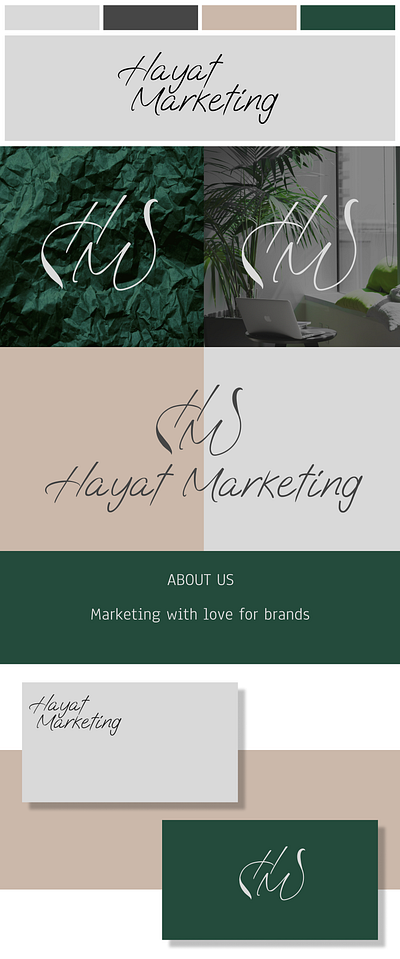 Branding for a marketing agency branding design graphic design illustration logo typography vector