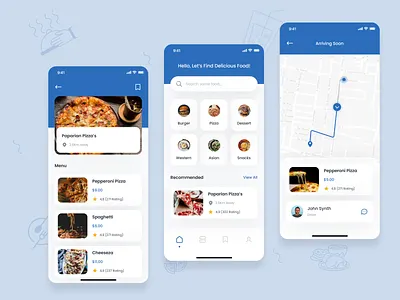 Food delivery mobile app app design app development app ui design mobile app mobile app development mobile application ui ui design ui ux design