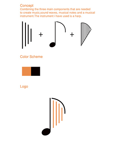 Acoustics-Branding for a music store branding design graphic design illustration logo typography
