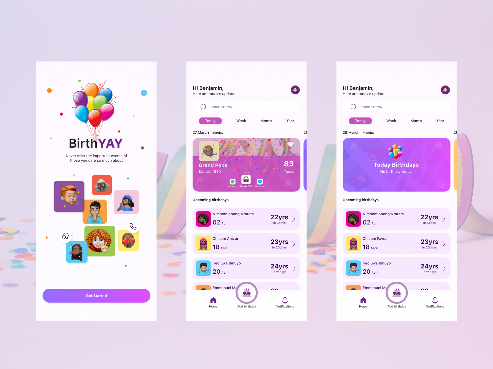 Example of Mobile Application Design 