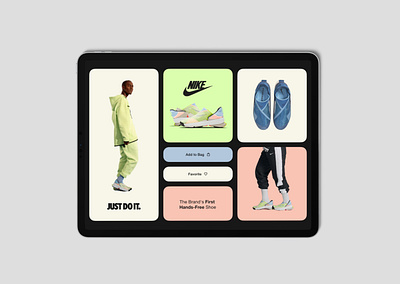 Nike Go FlyEase Concept | UI/UX branding clothes concept design graphic design health lifestyle mockup nike redesign shoes sport tablet ui