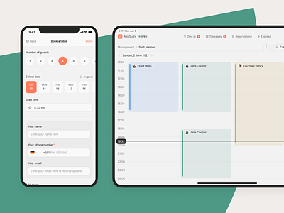 allO, a product for restaurant managers and customers. app branding clean colours customer design desktop food illustration interface management manager mobile product design restaurant significa ui ux web app