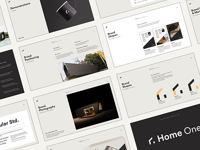 Architecture Brand Standard Guidelines architecture architecture brand brand brand guidelines brand identity brand standards branding cabin design guidelines home house house icon logo minimal minimal brand minimal branding minimal logo standards tiny home