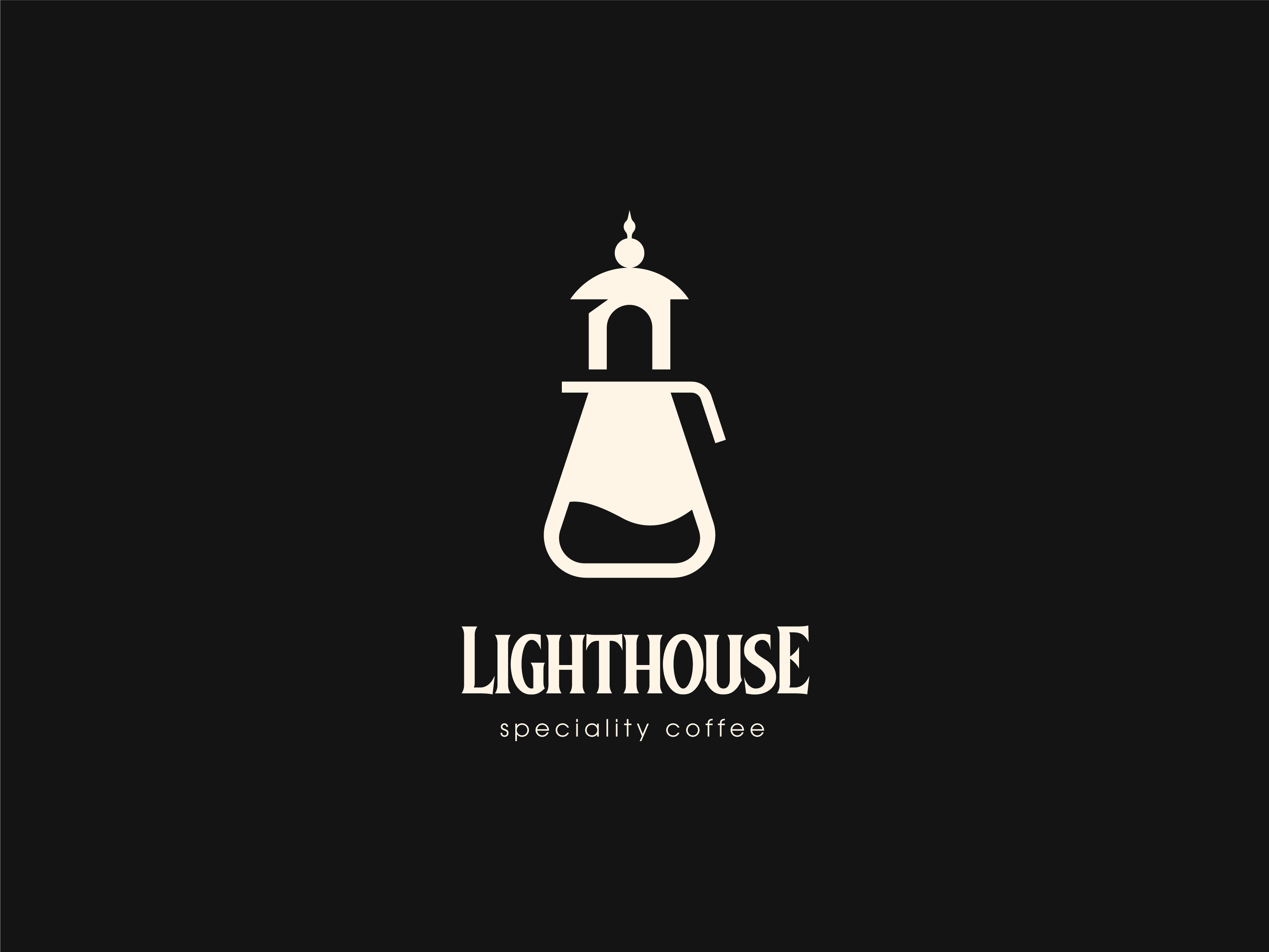 Lighthouse Speciality Coffee brand identity cafe coffee coffee branding coffee shop lighthouse logo logo design minimalistic logo roastery visual identity