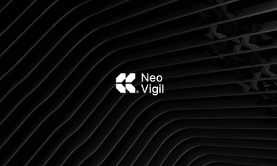 Neo Vigil abstract black branding creative design emblem graphic design identity lettering logo logodesign mark minimal minimalism modern monogram symbol typography vector white