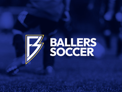 Ballers Soccer branding football football badge logo soccer