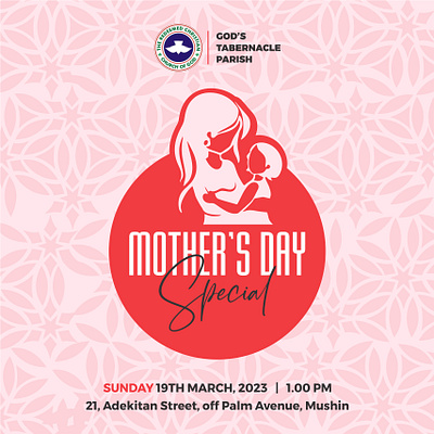 Mother's Day design flyer flyer design graphic design social media