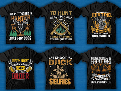 Hunting T-Shirt Design branding canva tshirt design creative custom shirt design design graphic design how to design a t shirt how to make how to make tshirt design illustration merch by amazon merch design t shirt design t shirt design free t shirt design ideas t shirt design photoshop t shirt design software tshirt design typography vector