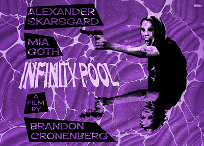 Infinity Pool fan edit design illustration poster