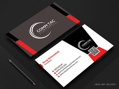 COMMTAC Business Card Design