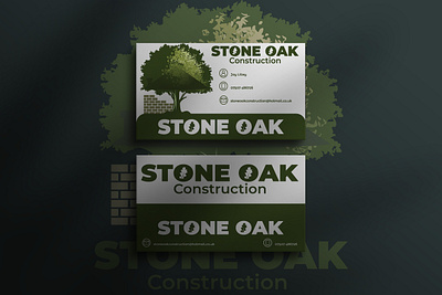 StoneOak Construction Ltd - Logo Proposal.......... Rejected!!! branding design graphic design illustration logo logo design typography vector