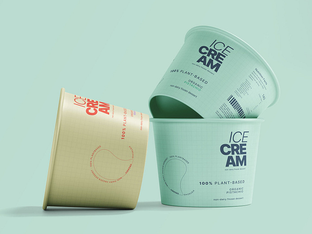 Ice Cream Mockup designs, themes, templates and downloadable graphic