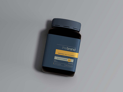 Vitamin Bottle Package Mockup download package mockup psd vitamin mockup