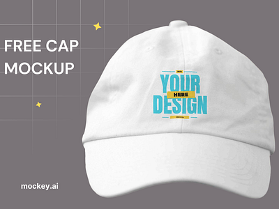 Free Cap Mockup branding dribbble freebie graphic design logo mockup mockups