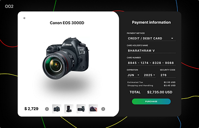 Daily UI - 002 | Checkout page adobe xd buy checkout checkout page design figma pay payment payment page ui