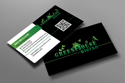 GREEN Business Card Design