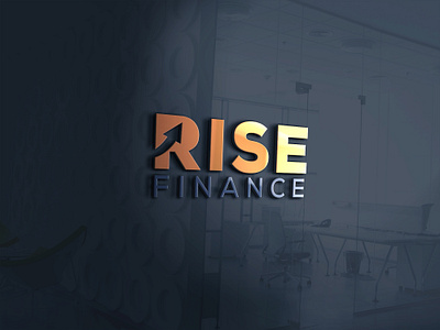 Financial LOGO design finance financiallogo graphic design illustration logo rise vector