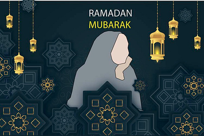 Ramadan Kareem graphic design illustration vector