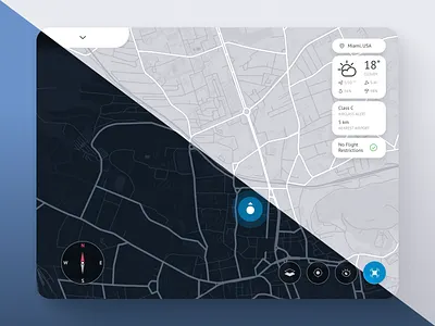 Management Platform for Certified Aerials and Drone Operators aerials design drone management drones management platform ui ux web platform