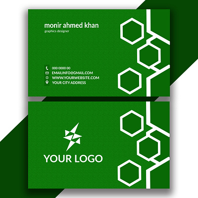 modern visiting card design 3d animation app branding business card design card design graphic design illustration logo monir360 motion graphics ui