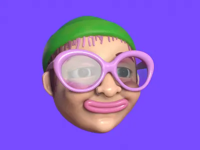 Another 3d illustration of a coworker 3d illustration ipad nomad