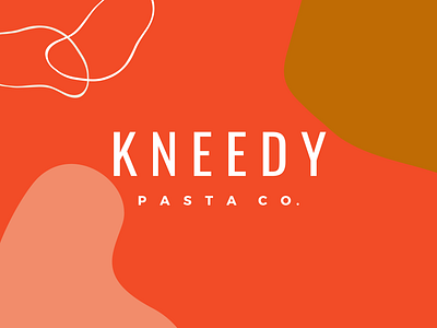 Kneedy Pasta Co. background brand board branding design graphic design illustration logo logo design