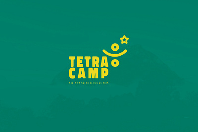 Tetra Camp brand branding c design graphic design icon identity illustration logo logotype
