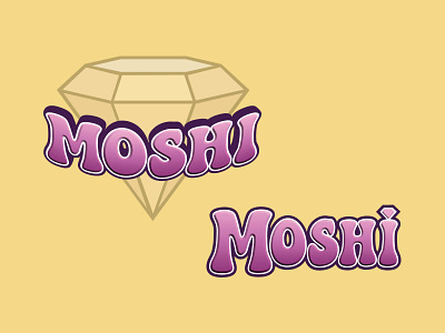 Moshi Logo band diamond funk groovy jazz music psychedelic