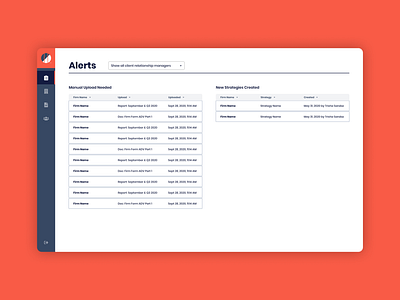 Dashboard Alerts alerts app dashboard design product design ui ux