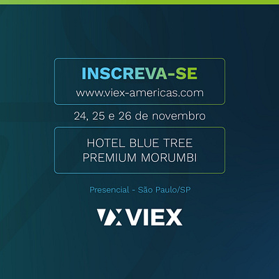 VIEX Américas graphic design