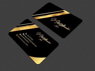 Luxury Business Card Design branding business card business card design creative creative card design design elegant business card graphic design luxury business card minimal modern professional
