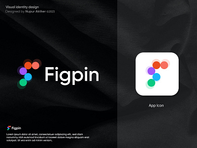 Figpin logo brand brand design brand identity brand mark branding branding design brandmark gradient letter f logo logo design logodesign logomark logotypo mark modern logo popular logo simple symbol