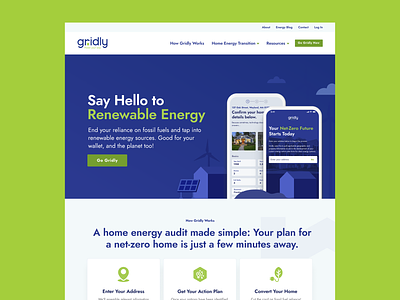 Web App: Home Energy Calculator app branding design graphic design illustration product design ui ux vector