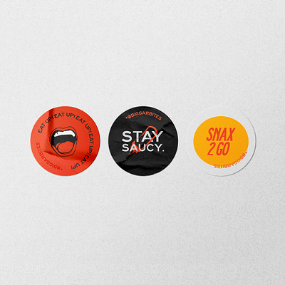 Sticker Design and Illustration branding design food truck graphic design illustration typography