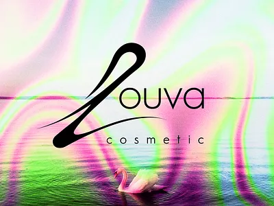 Louva Cosmetic - Brand Design branding cosmetic cosmeticdesign design gradient graphic design logo typography vector