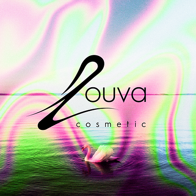 Louva Cosmetic - Brand Design branding cosmetic cosmeticdesign design gradient graphic design logo typography vector