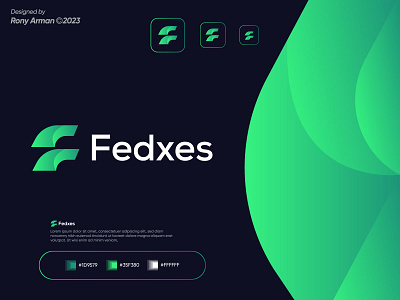 Fedxes logo a b c d e f g h i j k l m n o p b c f h i j k m p q r u v w y z brand brand design brand identity branding brandmark gradient logo logo logo design logo identity logodesign logomark logotypo mark modern logo popular logo simple symbol visual identity