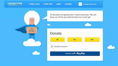 Donation design gamification heroes