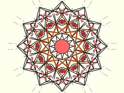 Mandala coloring ornament color colorful coloring pages design floral illustration mandala mandalaart ornament symmetry