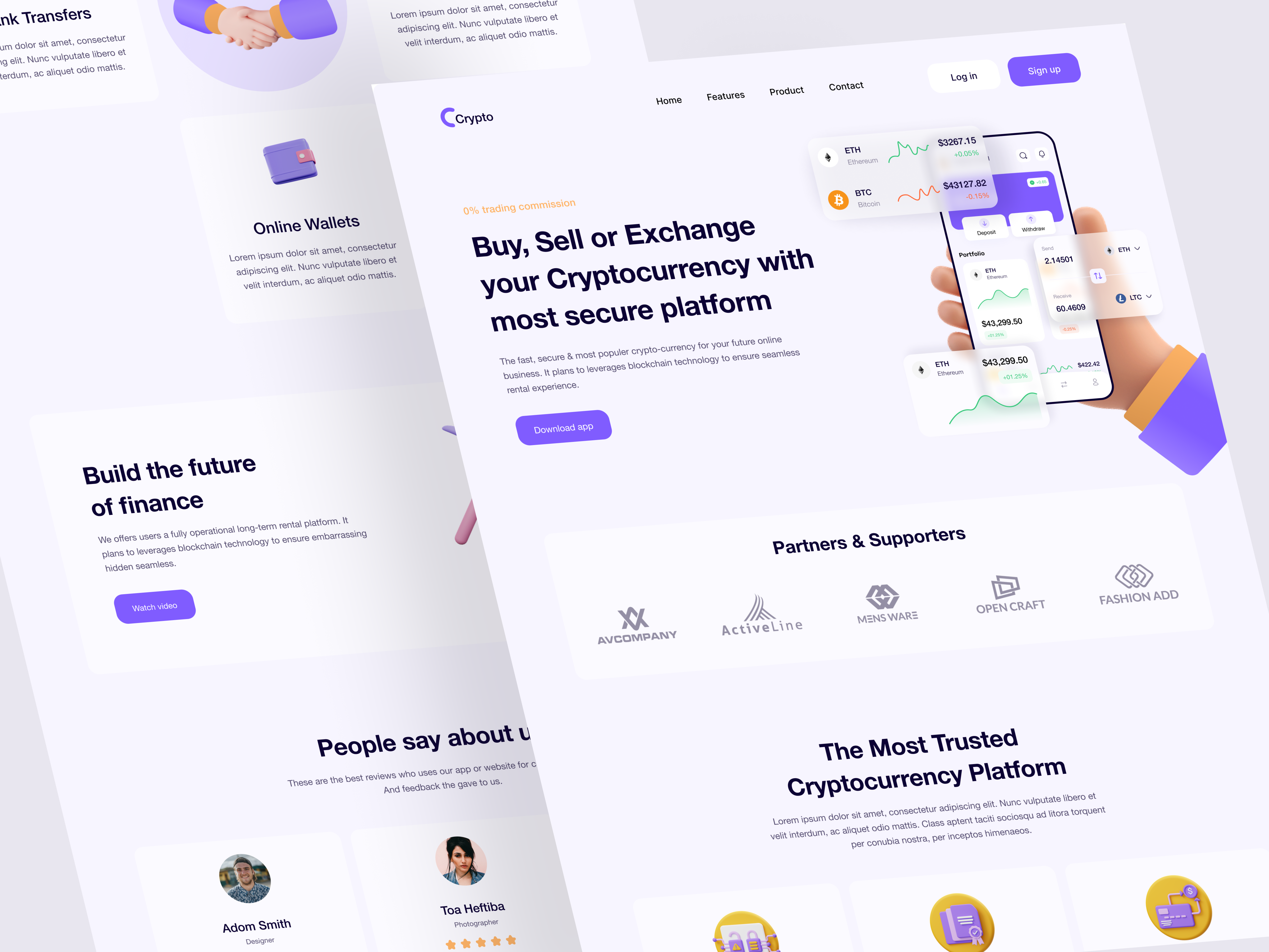 Example of Landing Page Design