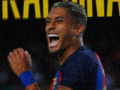 FC Barcelona - Raphinha design graphic design illustration
