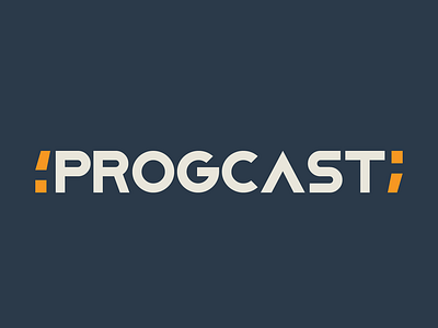 Progcast | Branding animation app brand branding clean design graphic design icon identity illustrator logo logo design minimal motion graphics typography ui ux vector web website