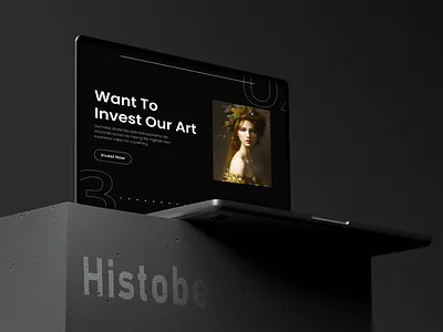 Histobe Landing Page UI case study clean web ui creative website figma historical landing page landing page landing page ui minimal website modern museum museum landing page ui museum website ui trendy ui web design web ui website website inspiration wrokshop website ui