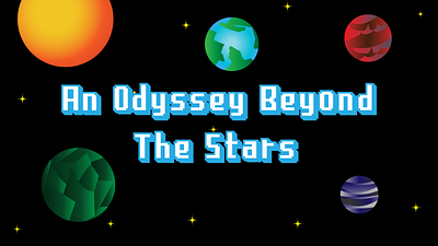 An Odyssey Beyond The Stars adobe illustrator graphic design ill illustration landscape nature story vector