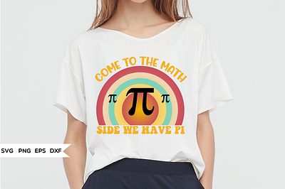 come to the math side we have pi t-shirt design 3d animation app branding design email emailsignachur graphic design illustration logo t shirt design ui